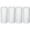 RO 20 inch 4 piecce Jumbo Polypropylene Spun Filter Cartridge 4.5 inch Dia (White).