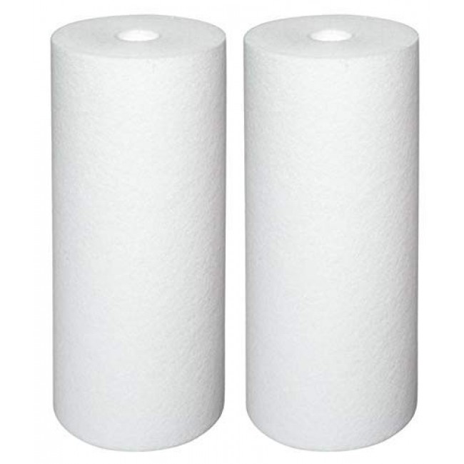 RO 20 inch 4 piecce Jumbo Polypropylene Spun Filter Cartridge 4.5 inch Dia (White).