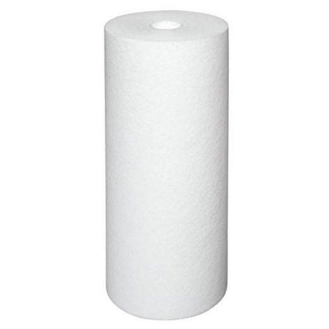 RO 20 inch 4 piecce Jumbo Polypropylene Spun Filter Cartridge 4.5 inch Dia (White).