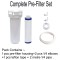 RO Pre-Filter Housing with 1 pcs 9 inch thread sediment candle