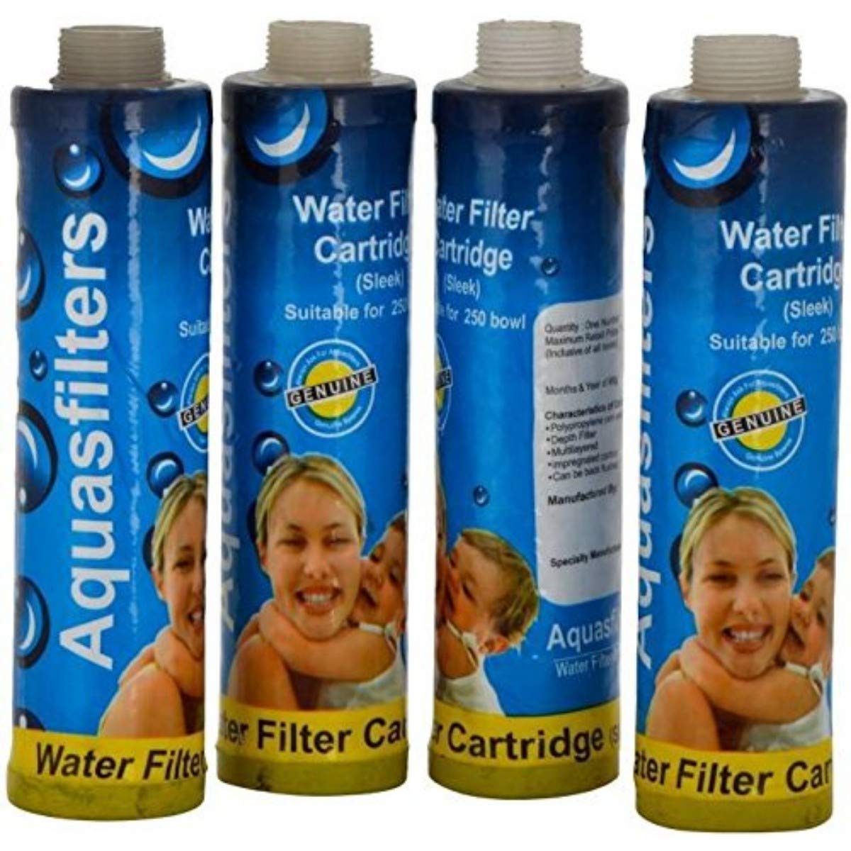 Thread Carbon Water Filter Cartridge Suitable for All Types of Ro Water  Purifier (Pack of 4)